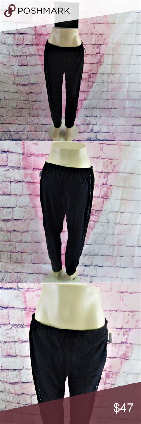 Fabletics Nwt Valerie Black Jogger Pants L Black Jogger Pants Black