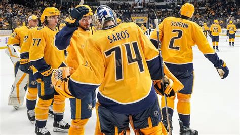 Nhl Nashville Predators Win Fifth Straight Game