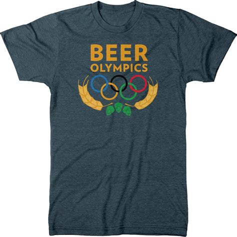 Beer Olympics Is The Best Olympics Modern T Shirt 4340 Jznovelty