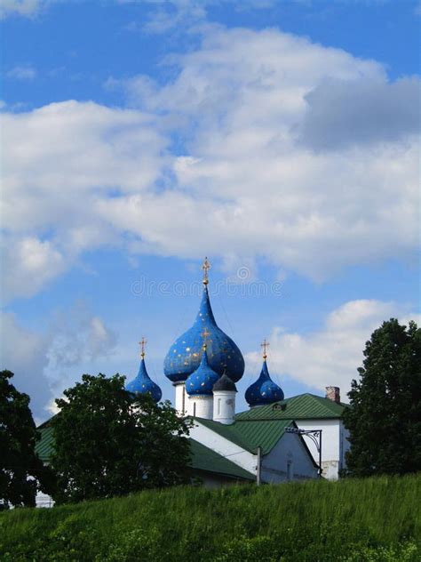 Domes Of The Cathedral Of The Nativity Of The Blessed Virgin Mary In