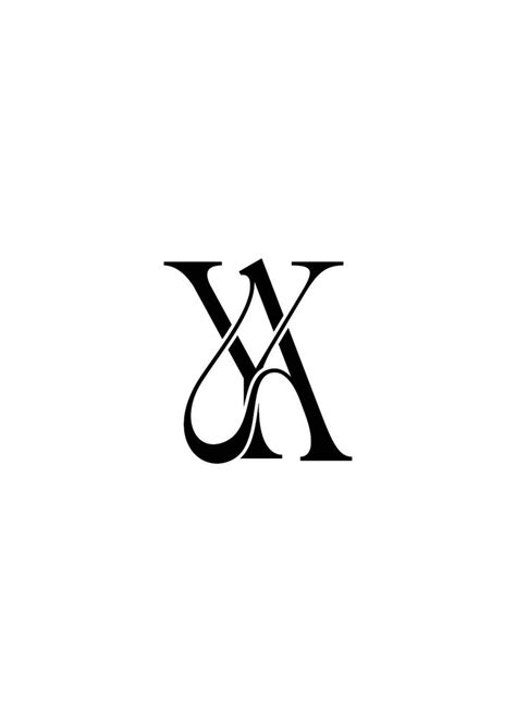 Abeda Design I Will Do Modern Luxury Initial Text Symbolic Monogram Or