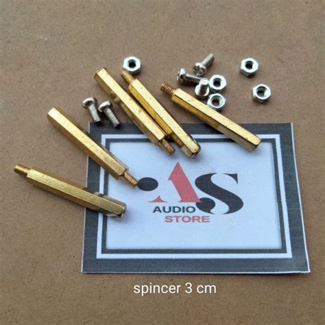 Jual SPACER BESI SPICER BESI KAKI PCB M3 3CM Shopee Indonesia