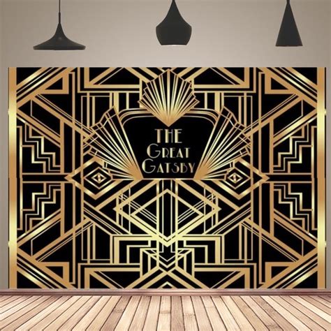 Great Gatsby Backdrop - Etsy