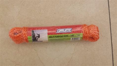 Multi Purpose Rope 6mm X 15meter 470kg Strong Cord Grunt Ebay