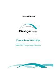 BSBMKG413 Promote Products And Services Docx Assessment Promotional