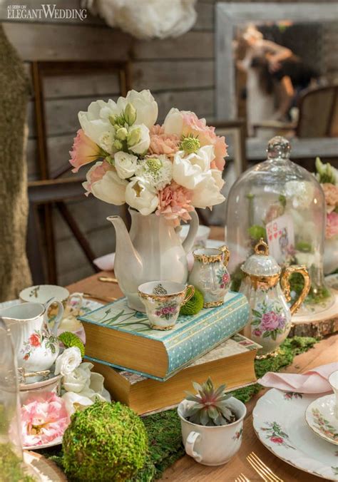 Alice In Wonderland Wedding Inspiration Elegantwedding Ca Tea Party