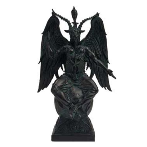 Baphomet Statue 14 1/2" in 2021 | Baphomet, Bronze statue, Felt cover