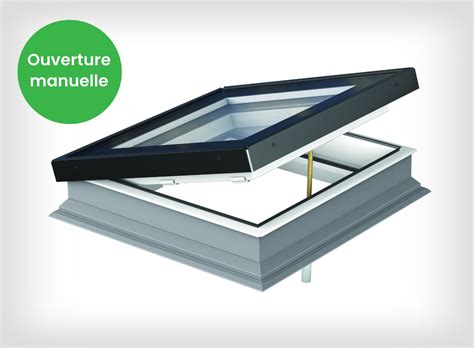 Fakro Dmg Manual Venting Flat Roof Deck Mounted Skylight Double