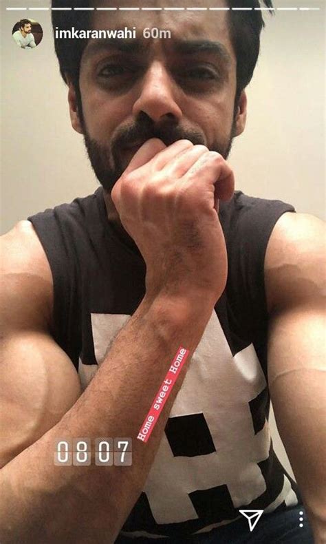 Bulging Bicep Of Karan Wahi Biceps Bollywood Actors Hollywood