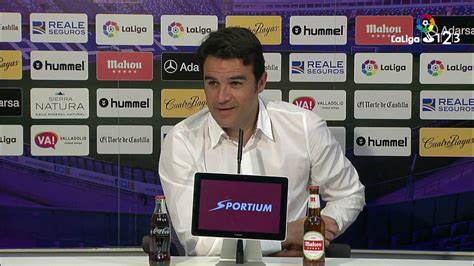 Rueda De Prensa De Alberto Toril Tras El Real Valladolid Vs Elche Cf