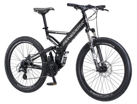 Mongoose Blackcomb Mountain Bike 26 Inch Wheels 24 Speeds Black Mens