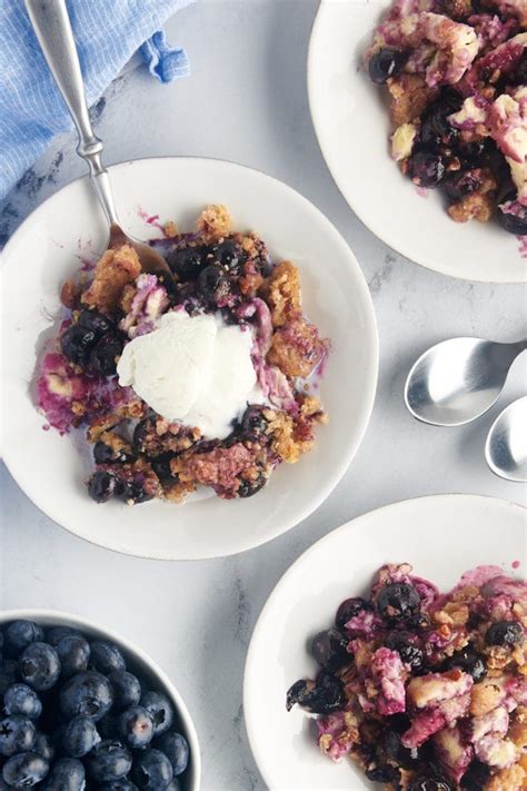 Homemade Blueberry Crisp Recipe Bake Or Break