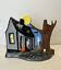 Vtg S S Halloween Kimple Mold Spooky Haunted House Ceramic Light Up