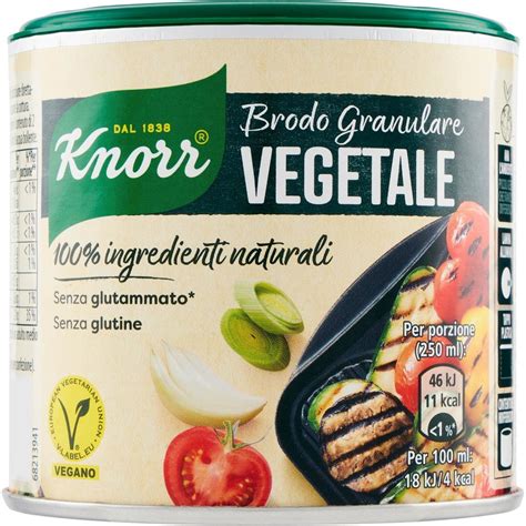 Brodo Granulare Vegetale KNORR 135 G Coop Shop