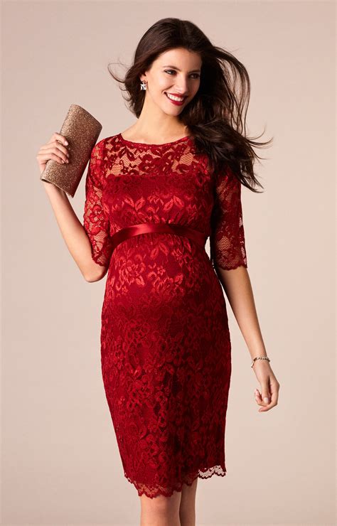 Red Maternity Dress Short Dresses Images 2022