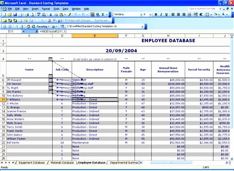 9 Excel Database Templates - Excel Templates