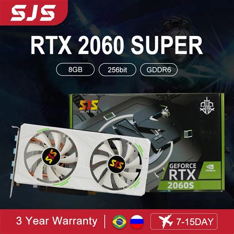 Sjs Rtx2060 Super 8gb Gddr6 256bit 12nm Graphics Cards Rtx2060super 8g For Computer Gaming Video