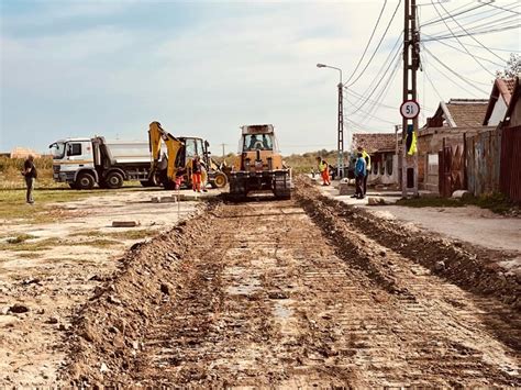 Străzile din Kuncz se modernizează