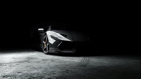 HD Wallpaper Black Car Lamborghini Rims Wallpaper Flare