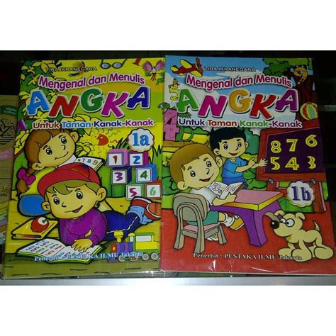 Jual Buku Anak PAUD Dan TK Belajar Menulis Angka Bilangan Shopee