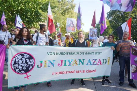 ANF Kurdish Women In Europe Salute First Anniversary Of Jin Jiyan