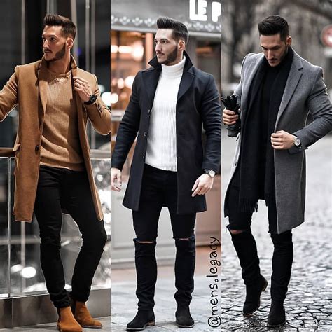 Pin By Tendence Clothing Life Style M On Invierno En La Ciudad Mens