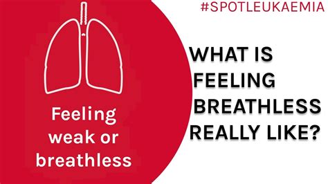 Breathlessness Symptom Spotlight Spot Leukaemia Youtube