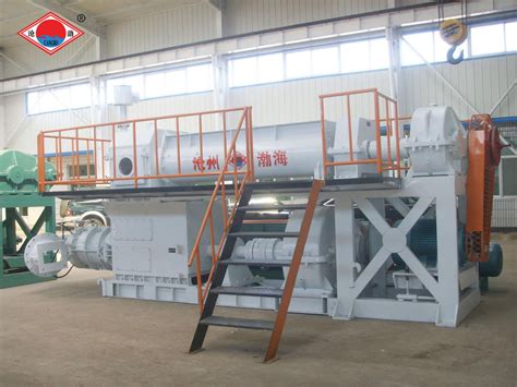 Double Stage Vacuum Extruder Mm Electric Brick Making Machine