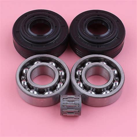 Crankshaft Crank Bearing With Oil Seal Set Kit For Husqvarna