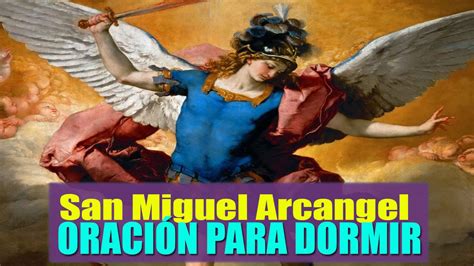 Oración para dormir a San Miguel Arcángel para tener un sueño tranquilo