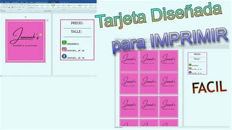 Como Poner Las Imagenes Para Tarjeta En Word Para Imprimir 2024 Youtube