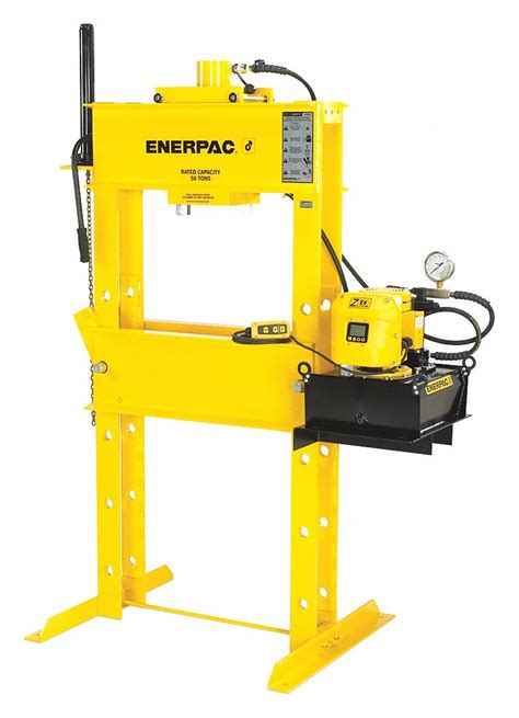 Enerpac Hydraulic Press Pump Type Electric Frame Type H Frame Frame