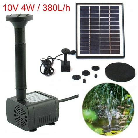 Neue 10V Solar Tafel Angetrieben Wasserpumpe Gart Grandado