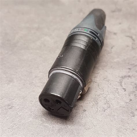 NEUTRIK NC3FXX BAG XLR 3 Pol Stecker Female Stecker Female Schwarz 4 66