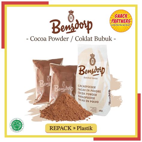 Jual BENSDORP Pure Cocoa Powder REPACK 100 GR 250 GR Bubuk Coklat