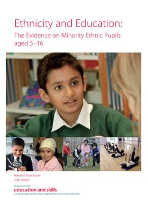 Ethnicity and Education: The Evidence on Minority Ethnic Pupils - Friends, Families and Travellers