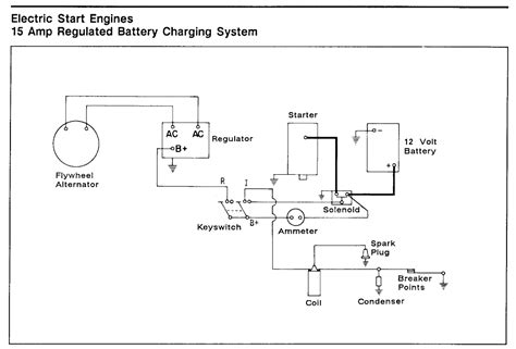 Briggs And Stratton Engine Breaker Point Ignition System Diagr