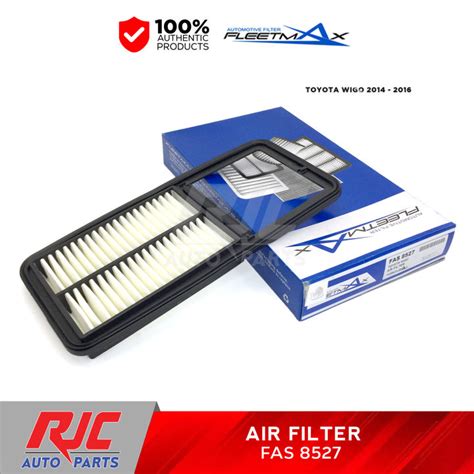 Fleetmax Air Filter For Toyota Wigo Fas Fas Pc