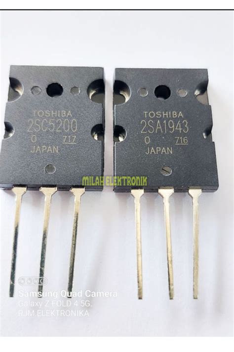 Transistor Toshiba Sc Sa Satu Set Lazada Indonesia