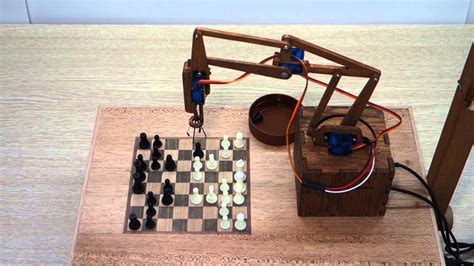 Chessbot Wooden Chess Playing