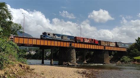 Trem locotrol carregado em Jaraguá do Sul SC 18 12 23 YouTube