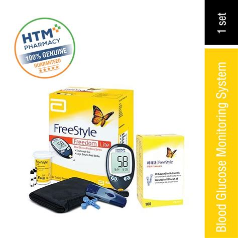 Freestyle Freedom Lite Blood Glucose Monitor Free S