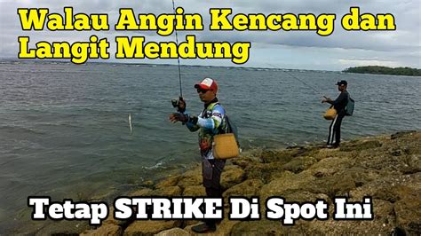 Mancing Ikan Sangsit Saat Angin Kencang Di Spot Potensial Bali Selatan