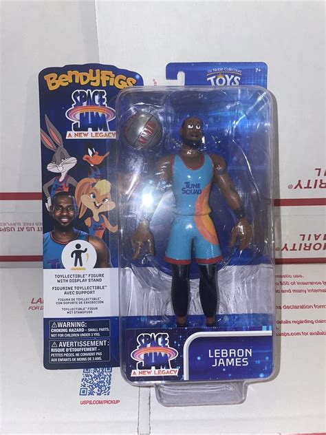 Space Jam Bendyfigs Inch Lebron James Walmart Exclusive New A New