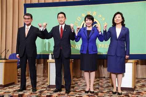 2021自民党総裁選 写真特集1330 毎日新聞