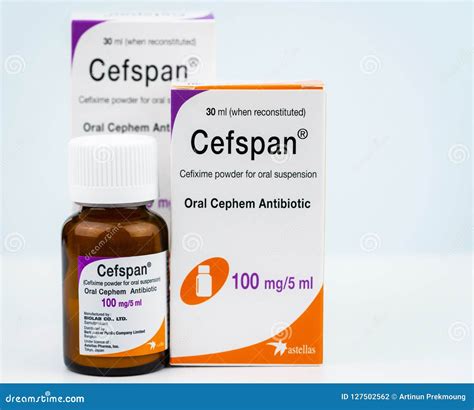 Cefspan Mg Ml Oral Cephem Antibiotic Cefixime Powder For Oral