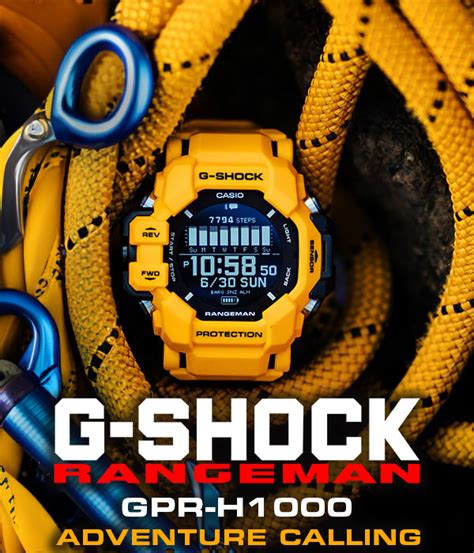 Gpr H G Shock Master Of G Tierra Amarillo Casio Off