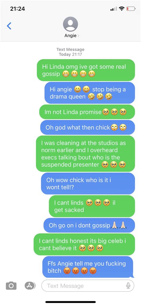 Linda Ødegaard ♋️ On Twitter Breaking🚨🚨 My Ex Friend Angie Who Does Cleaning At Bbc Just Texts