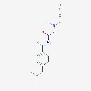 2 Methyl Prop 2 Yn 1 Yl Amino N 1 4 2 Methylpropyl Phenyl Ethyl