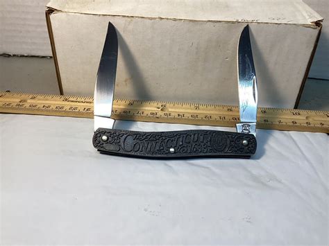 Vintage Schrade Walden Usa S W Cut Large Muskrat Knife Connecticut